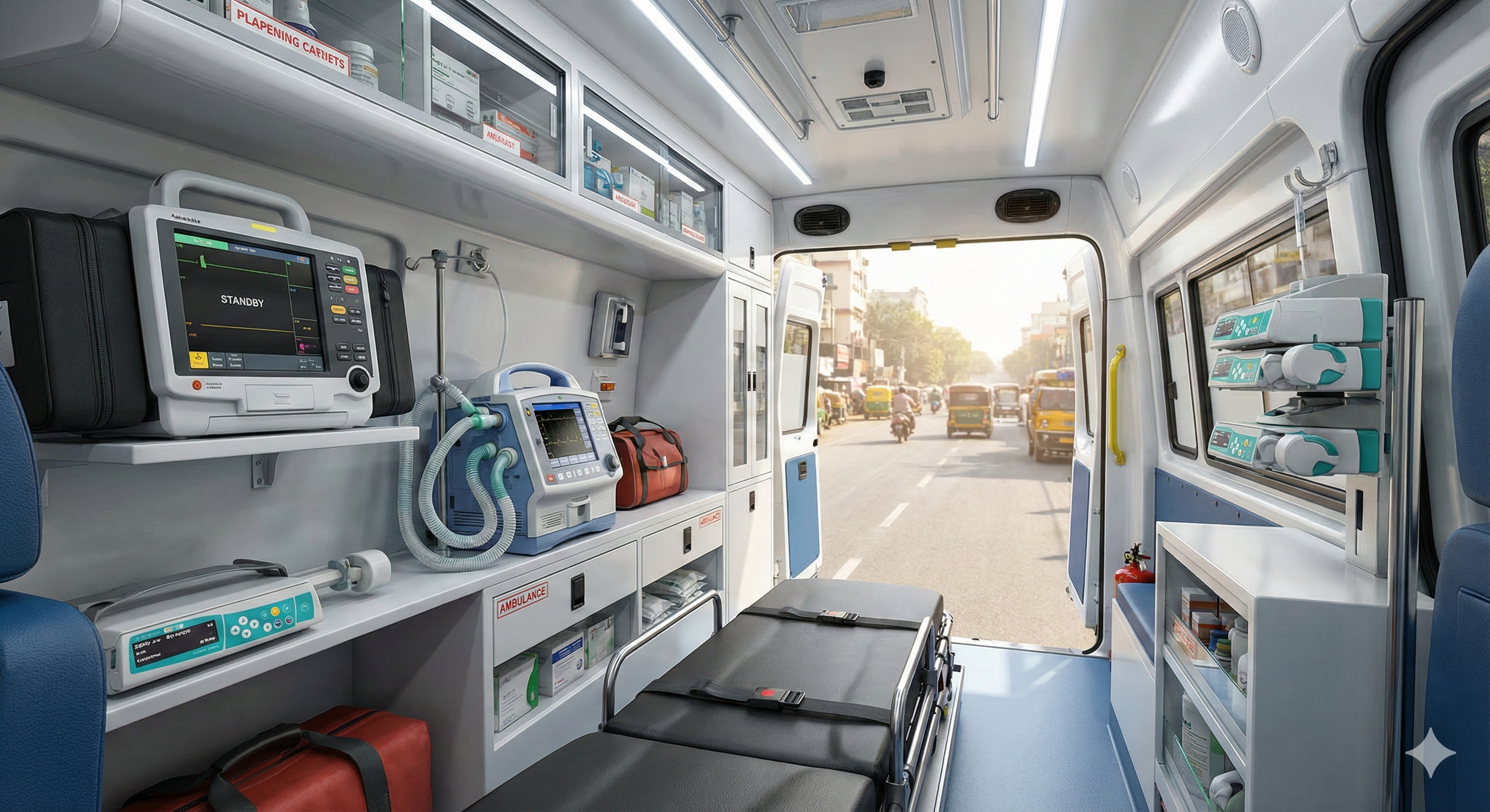 ALS ambulance in Bengaluru